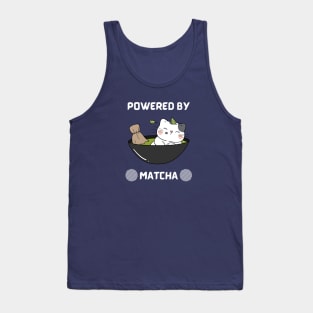 Powered by matcha Tank Top